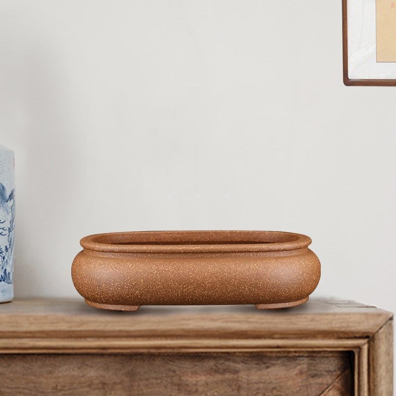 高端精品大号宜兴原矿纯段泥名家许成安矮腰圆椭圆小叶紫檀紫砂盆,鲜花速递/花卉仿真/绿植园艺,花盆,淘宝优惠券,粉丝福利购,淘宝优惠卷