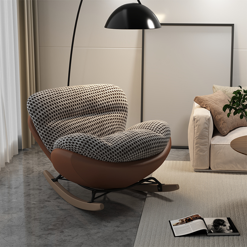 摇摇椅休闲阳台懒人沙发家用小户型躺椅简约现代可躺可睡人类狗窝