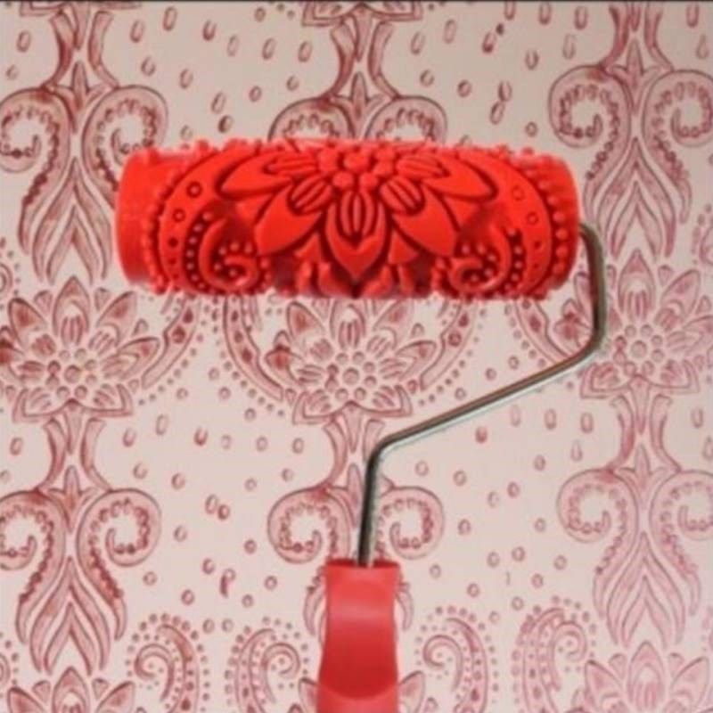 肌理壁膜漆压花滚筒硅藻泥液体墙纸滚花工具艺术墙面印花滚刷5寸*,橡塑材料及制品,亚克力/有机玻璃,淘宝优惠券,粉丝福利购,淘宝优惠卷