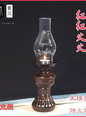 实木复古烛台酒店装饰用古典民国风客厅摆件老式洋油盏烛光晚餐