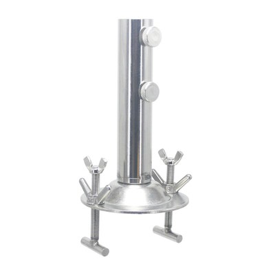 黑坑钓鱼伞固定器 浮桥木板鱼排不锈钢伞座伞架遮阳钓伞支架渔具