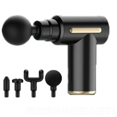 正品解压 多功能筋膜枪按摩头枪按摩士往女复伸工缩按摩具按摩器