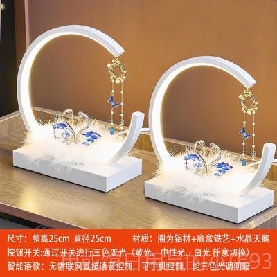 正品结台婚送房床头灯新人礼物陪嫁一对长灯明灯红色订婚婚送礼台