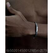 高档VIX黑TOR银M 机械暗系列 原创设计个手性款 Hammer 925纯手镯