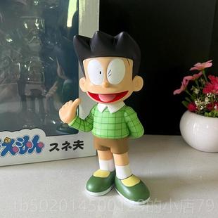 高档大号哆啦梦家居摆件小夫静香A大雄念品手办公仔模日型生纪礼