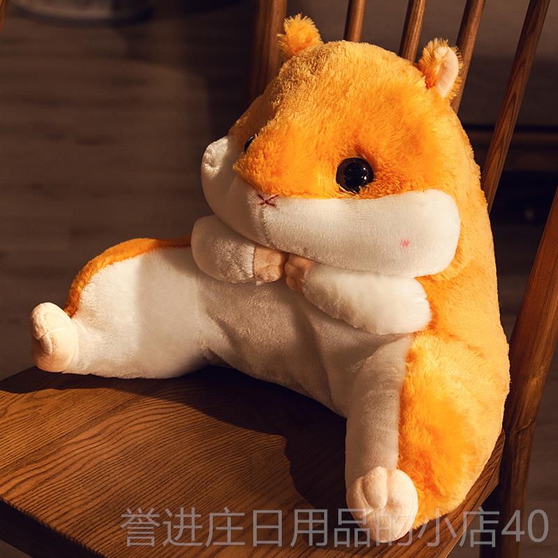 正品仓鼠办抱枕椅子被子两用 靠背护腰靠垫靠枕 孕妇公室腰垫毯座