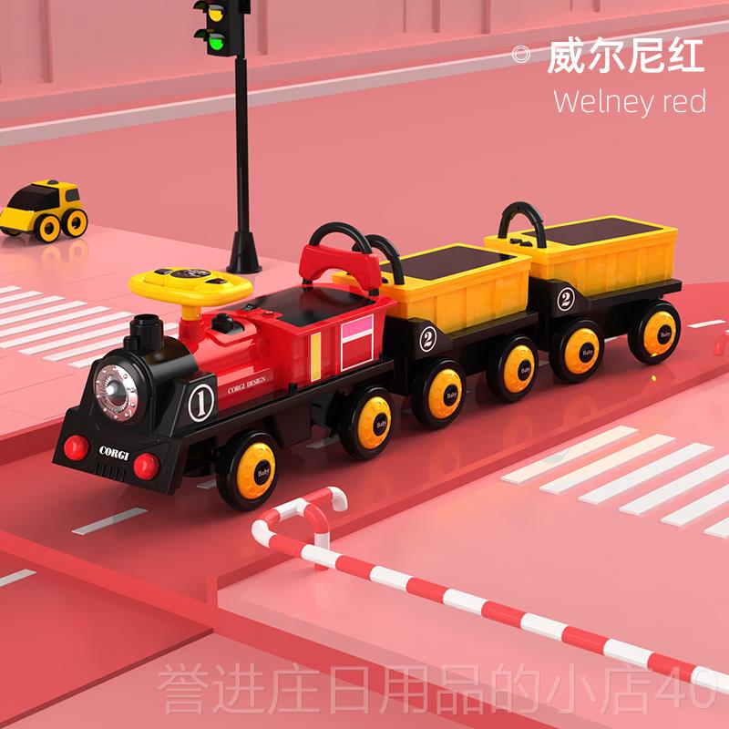 正品儿童电动车四轮遥控车女小双人小孩宝宝孩玩具车火汽车可坐人