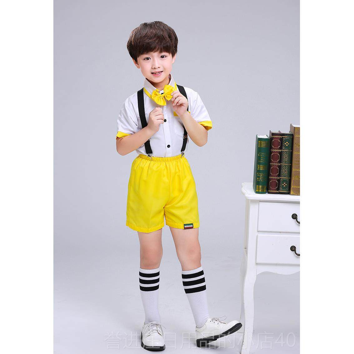 正品童六一儿演出服舞服蹈女童蓬蓬纱裙幼儿园服男女孩小学生合唱