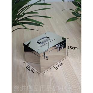 正品2025锈钢存钱罐儿童箱存钱箱密码超大号投不标男孩零钱盒放投