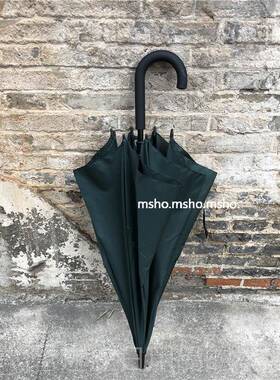 正品ooahz纯 好看的葡紫色自制长柄雨伞 磨萄砂手 柄晴雨两用简约