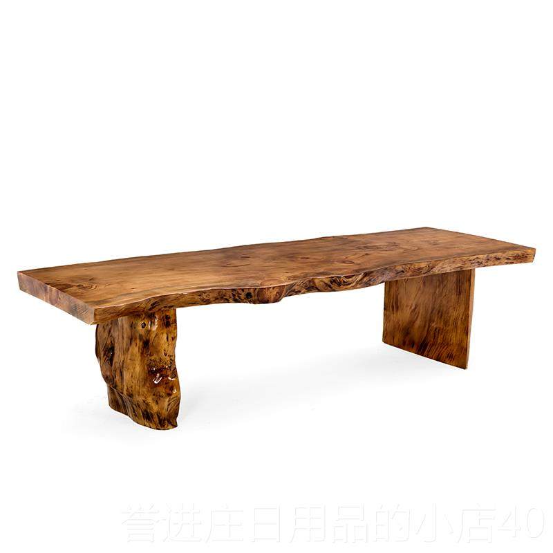 正品整板实木茶桌椅组合约现代大板桌原木茶台办公喝桌老板茶泡简