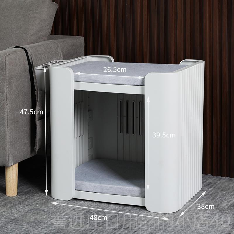 正品双层猫窝上闭下层四季通猫用猫屋头多家庭半封床柜冬季保暖猫