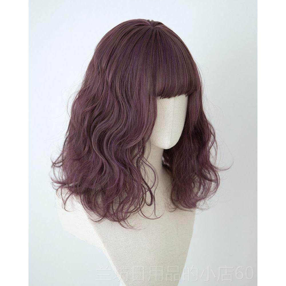 高档riegh感tlel日系B蓬松空气可爱蛋卷假发 锁骨卷发女轻薄修脸,美发护发/假发,日常整顶假发,淘宝优惠券,粉丝福利购,淘宝优惠卷