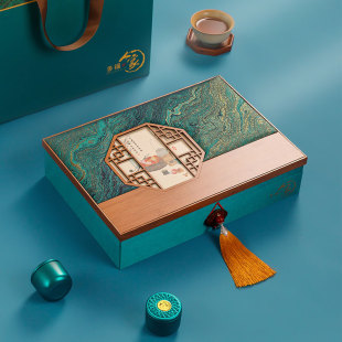 茶叶罐小罐茶红绿白茶包装盒空礼盒白毫银针空盒碎银子茶叶礼盒装