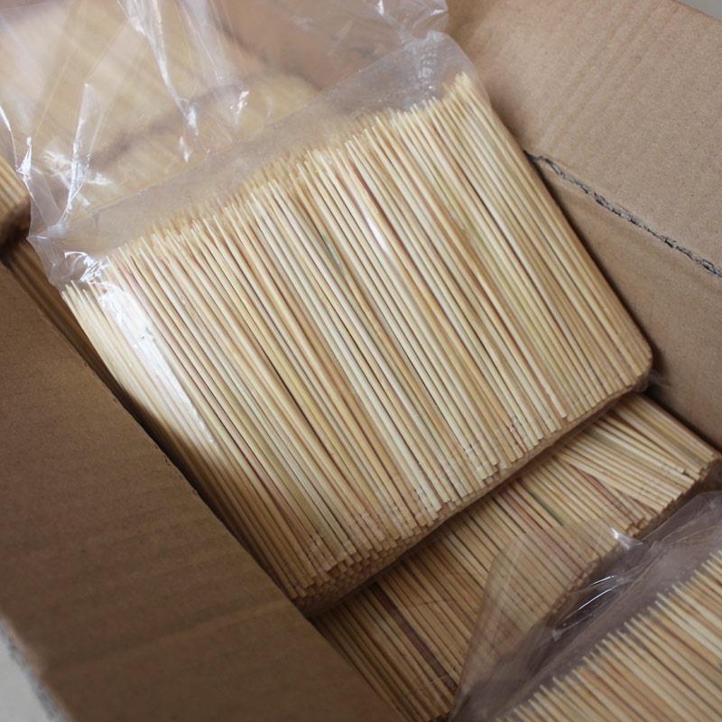 竹签整箱批*发10cm*2.0 小竹签 KTV用水果签 大牙签 炸鸡柳酱香饼
