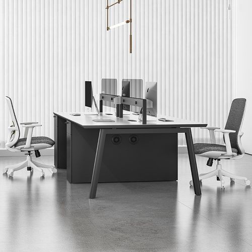 首本C12办公桌简约现代办公桌椅组合屏风工作位办公家具员工桌