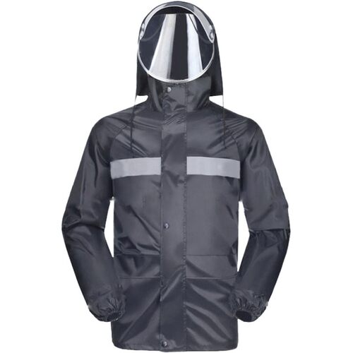 雨衣上衣上半身单件男女通用成年人防大暴雨加厚双层防水单人登山