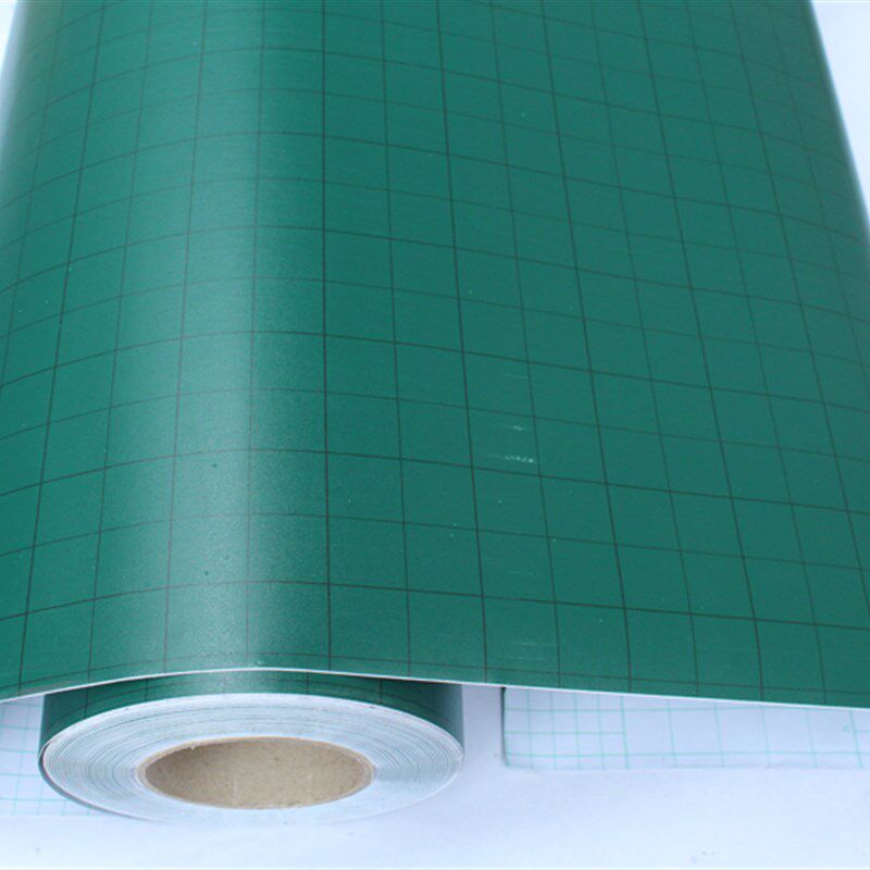 加厚绿板贴田字格无尘液体粉笔书写 环保绿板贴膜软黑板墙贴纸