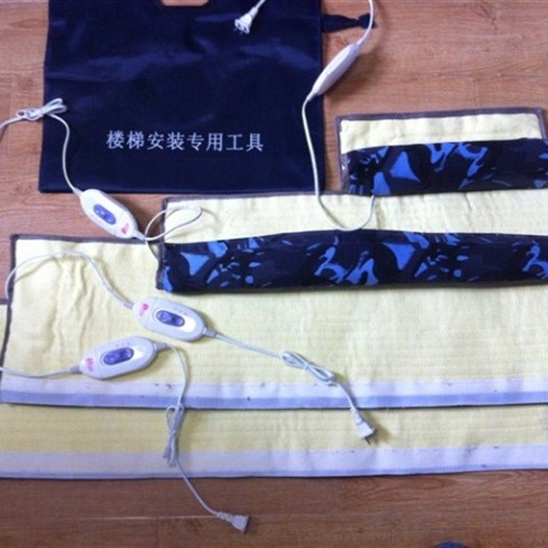 楼梯扶手PVC高分子弯头加热毯楼梯弯扶手热弯器扶手发热包电热毯