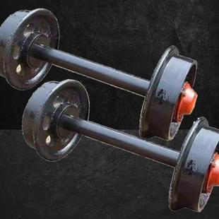 供应矿用轨道轮矿车实心矿车轮承重高蒙头轮铸钢矿车轮厂家