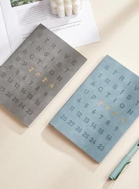 weekly monthly planner 2024-2025月计划本 A5 schedule book