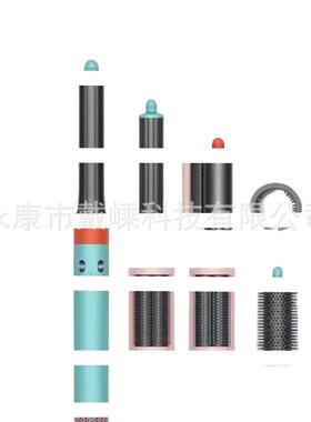 戴HS05森卷发棒HS01卷发器全自动懒人负离子烫发大卷大波浪多功能