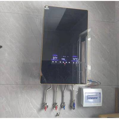 匠奥电壁挂式锅炉采暖洗浴两用玻璃面板手机APP控制16KW供暖160平