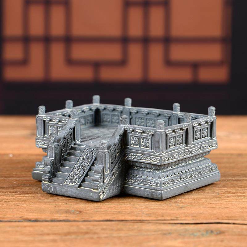 创意中式古典建筑模型台基微景观造景装饰品摆件桌面收纳盒名片座,五金/工具,五金工具箱/五金收纳箱,淘宝优惠券,粉丝福利购,淘宝优惠卷