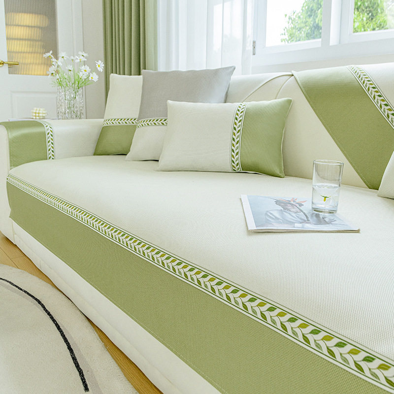 冰丝沙发垫夏季凉席坐垫子冰垫席冷感简约沙发套罩防滑座垫盖布巾,居家布艺,沙发垫,淘宝优惠券,粉丝福利购,淘宝优惠卷