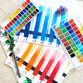 48色水彩分装 德国史明克不透明24色 颜料设计师广告色 杂物堆