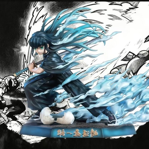 鬼灭之刃九柱系列霜柱手办