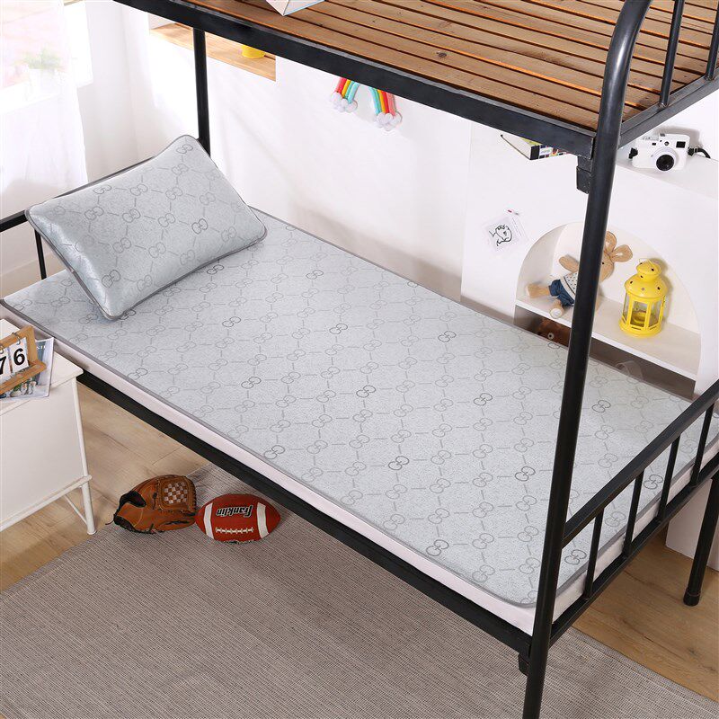 可机洗冰丝凉席学生宿舍90cm80夏季可折叠单人床1.5/1.8草席子1.2