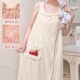 吊带浴巾可穿可裹浴裙夏季 浴袍女吸水速干睡袍 夏天可扣背心穿戴式