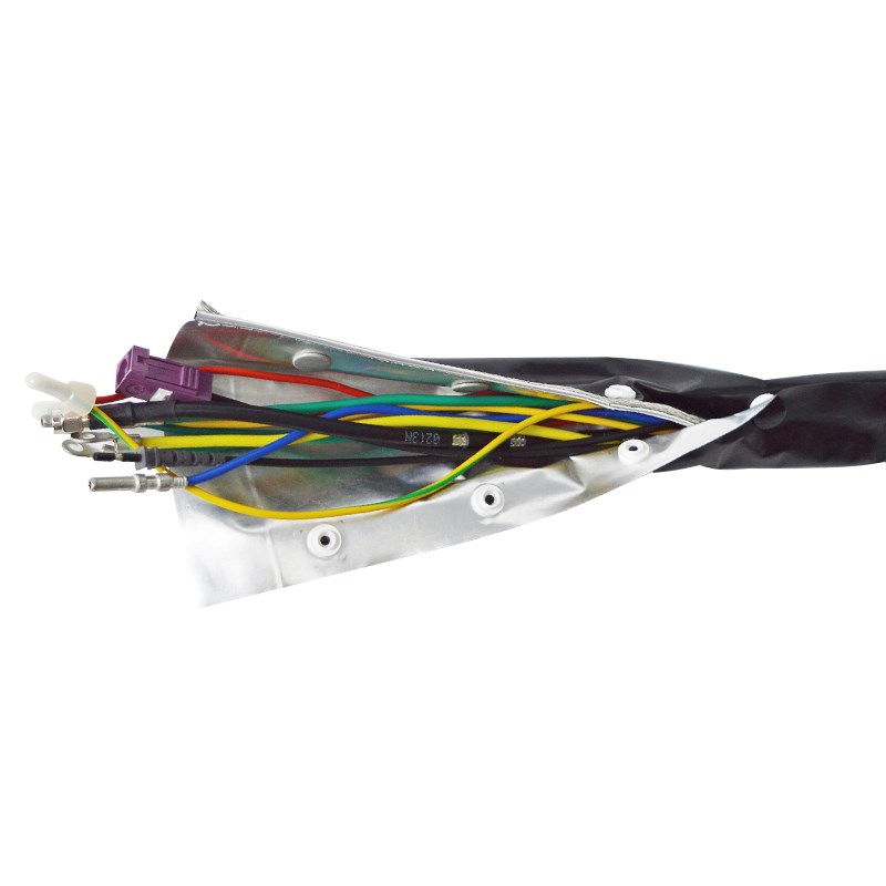 EMC电缆保护带防电磁波抗干扰铝箔扣式管信号屏蔽包裹布结束带