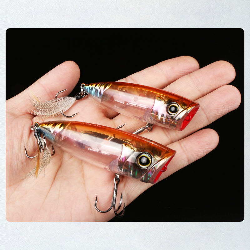 闪光波爬FDP路亚假饵水面系浮水波扒强麟闪麟反光专攻翘嘴鲈鱼饵