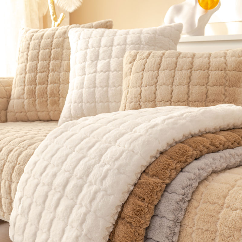 四季通用沙发垫加厚防滑坐垫防尘罩简约欧式扶手盖布定制沙发套罩