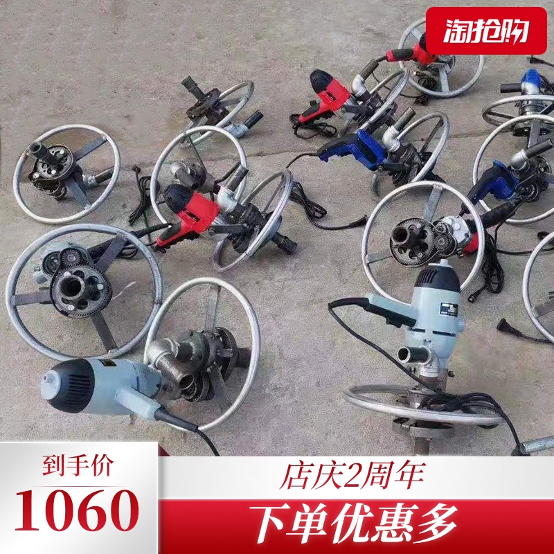 小型打井机 农用灌溉取水钻井设备 家用手持电动水井钻机民用挖井