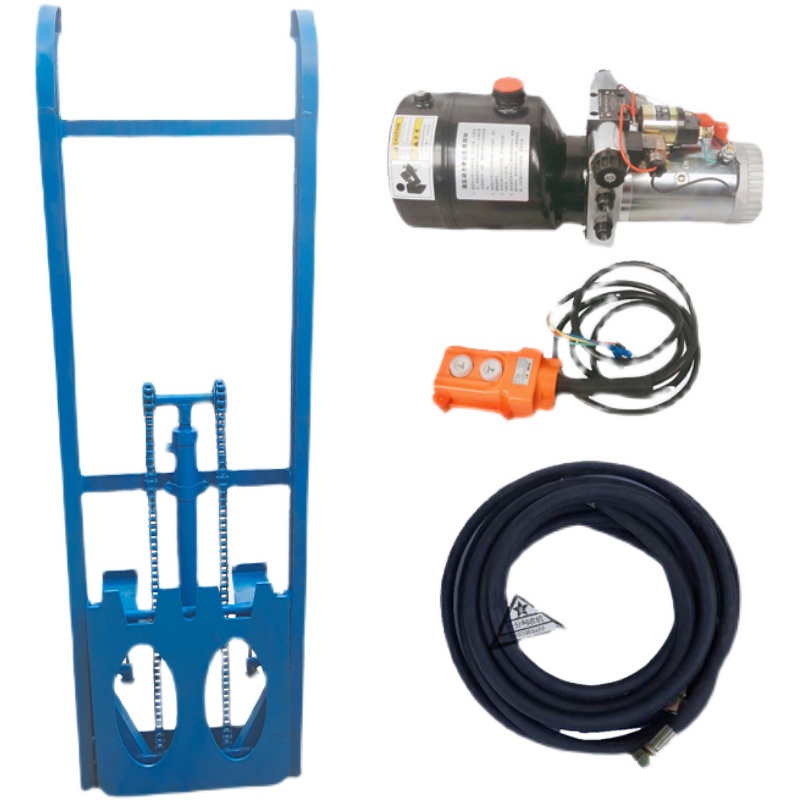 垃圾桶升降机餐厨垃圾电动车农用三轮垃圾车提升机自动挂桶器吊桶