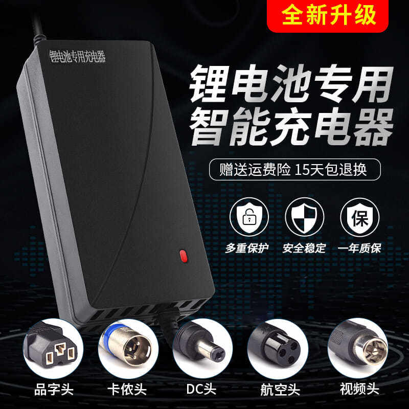 锂电池电动车充电器48V36V60V24V2A72V10A电车锂离子哈雷平衡车