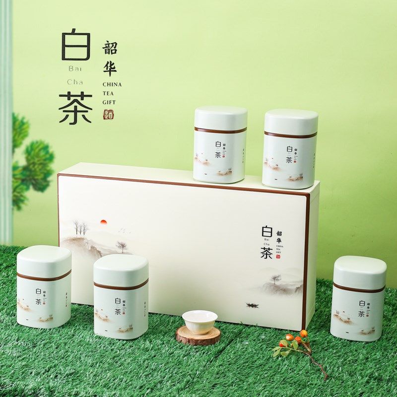 2024安吉特产白茶包装盒空礼盒半斤散茶天目湖茶叶礼盒装空盒包装