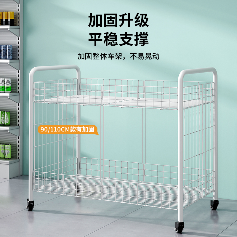 寿司摆摊小推车可折叠夜市地摊专用手推移动货架便携小吃出摊架子