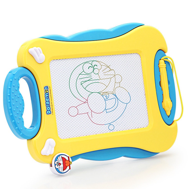 儿童写字板哆啦梦彩色磁性小孩涂鸦板笔宝宝1-3岁儿童画画板