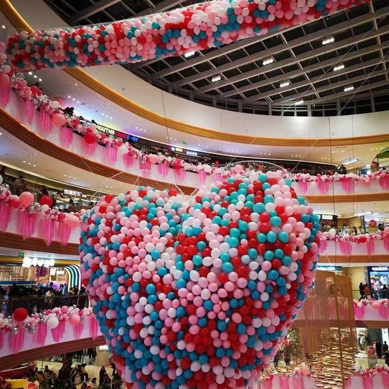创意爱心形气球雨求婚告白氛围道具商场活动人气互动气球下落网兜,节庆用品/礼品,装扮布置套餐,淘宝优惠券,粉丝福利购,淘宝优惠卷