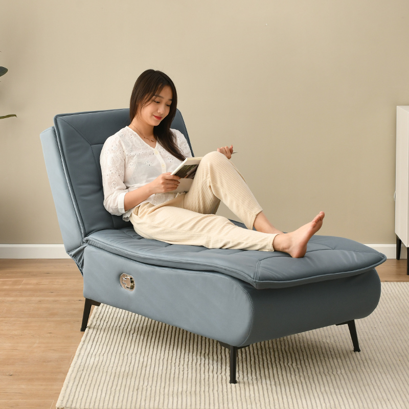 贵妃椅懒人休闲沙发床可拆洗躺椅家用客厅阳台靠背升降可躺可睡椅