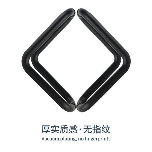 不锈钢圆管拉手大门把手V型加厚玻璃门木门铝合金有框门扶手