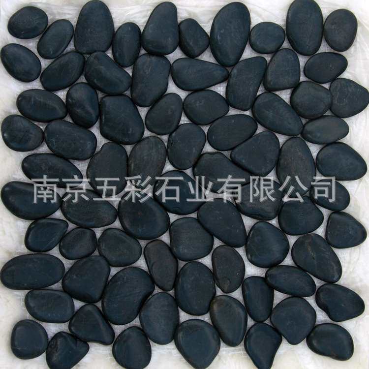 鹅卵石马赛克 雨花石网贴 简便铺地贴墙
