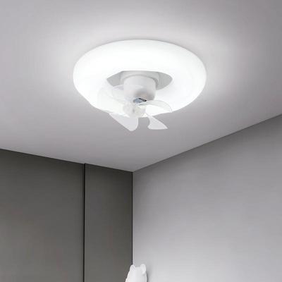 中山厂家吸顶风扇灯2024年新款带风扇卧室灯简约现代智能灯房间灯