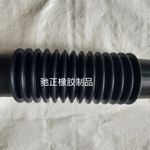 内径75橡胶软管波纹伸缩护套管水管pvc管道连接橡胶管接头耐老化