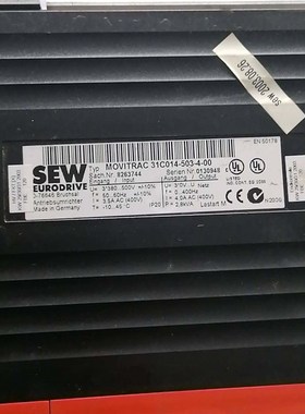 议价原装拆机 SEW MOVITRAC 31C014/30-50维修