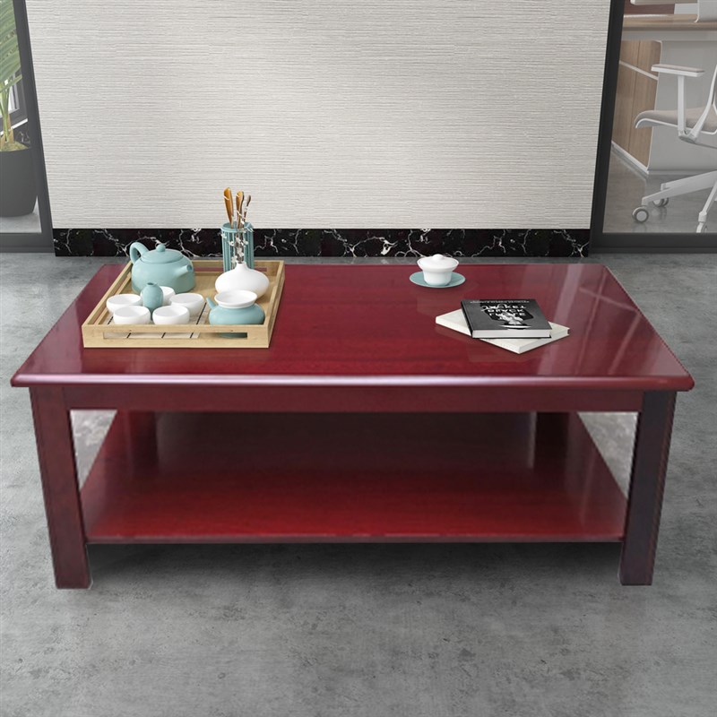 长茶几简约现代创意办公茶几茶桌实木客厅家用餐桌两用大桌子茶台